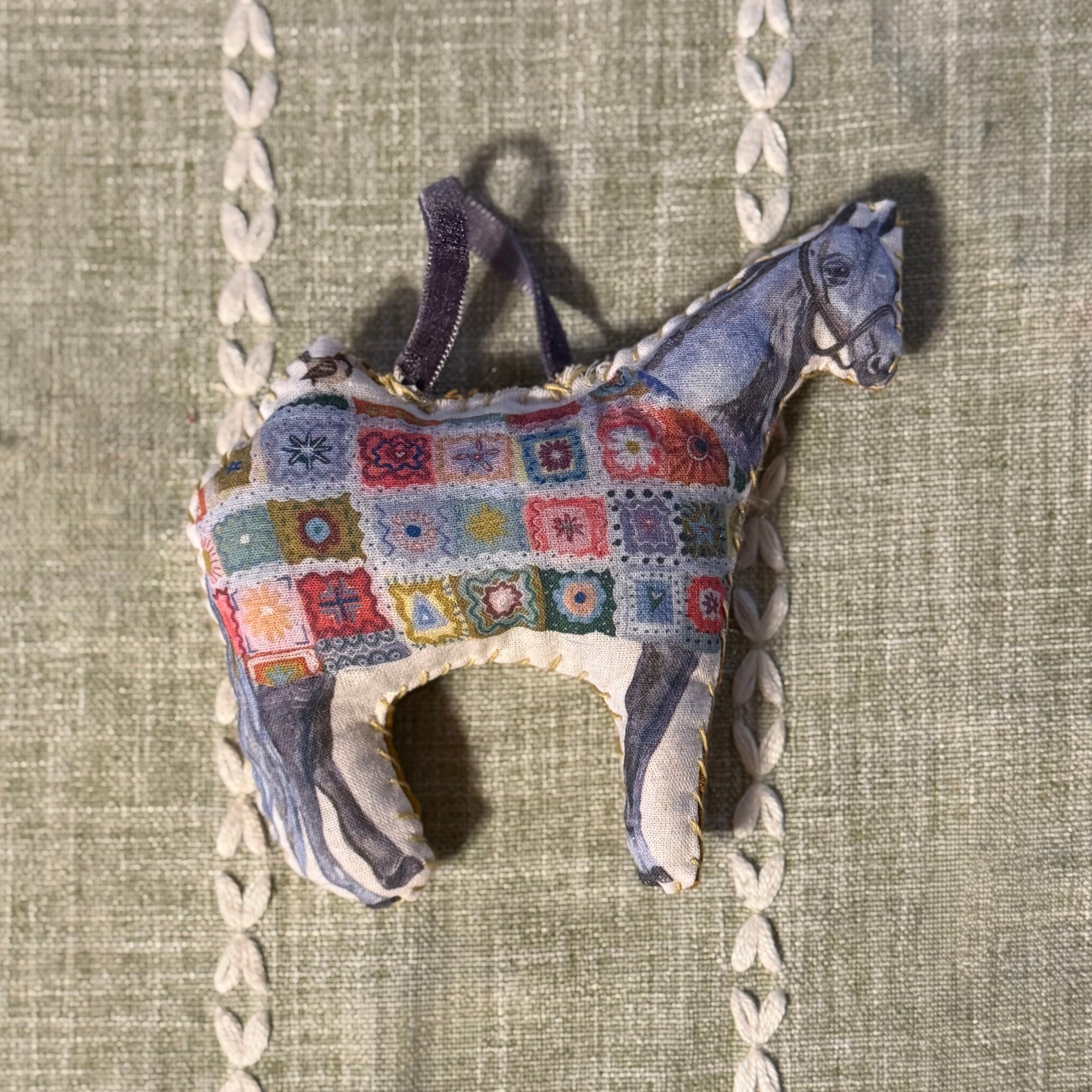 Horse Quilt Ornament