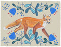 Fox in Flowers