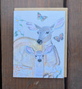 Greeting Card: Mother Deer