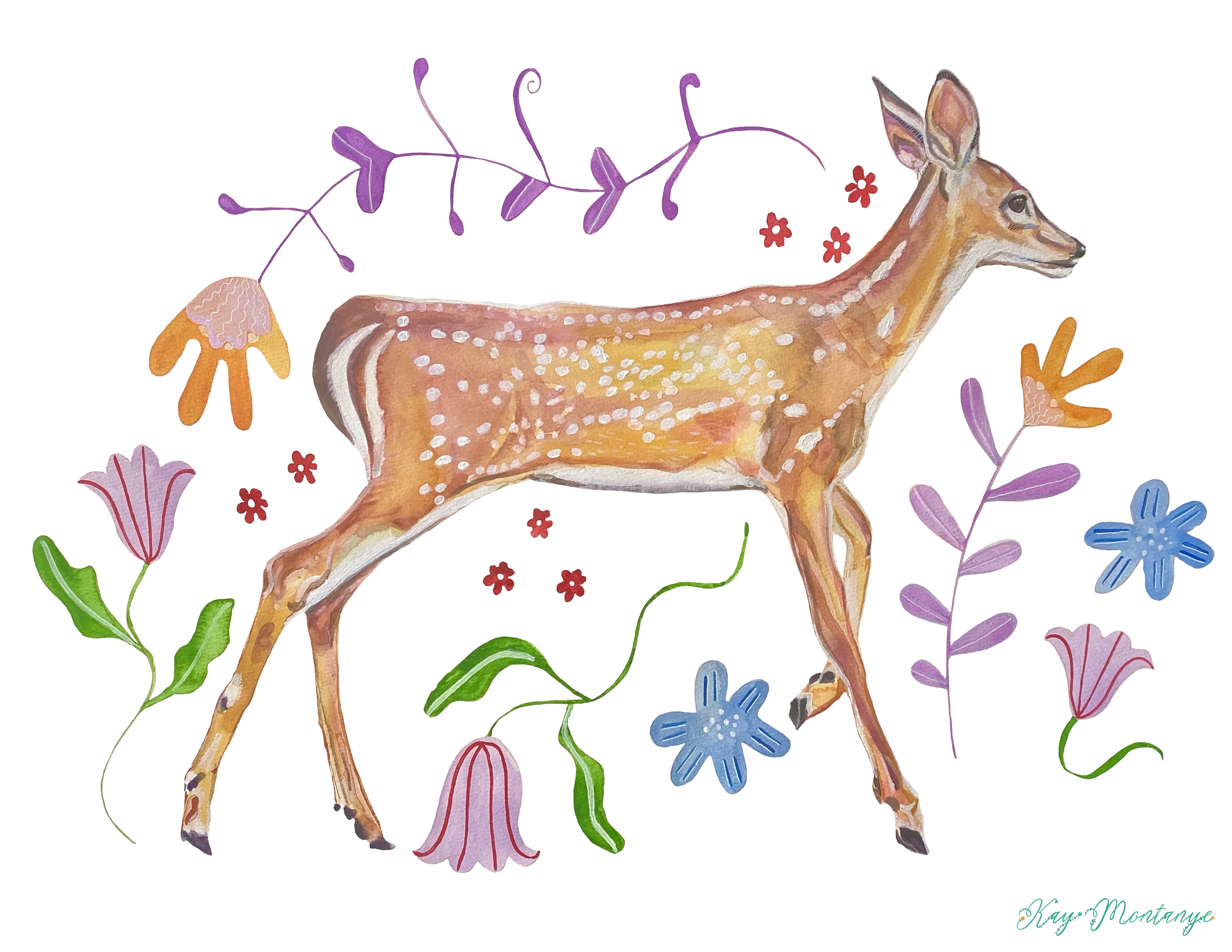 Folky Deer