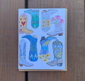 Greeting Card: Boots