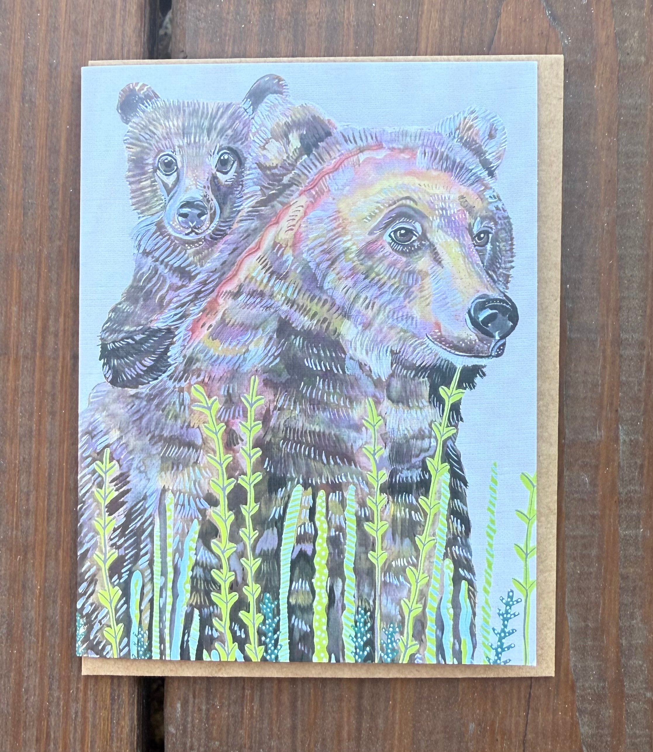 Greeting Card: Mama Bear