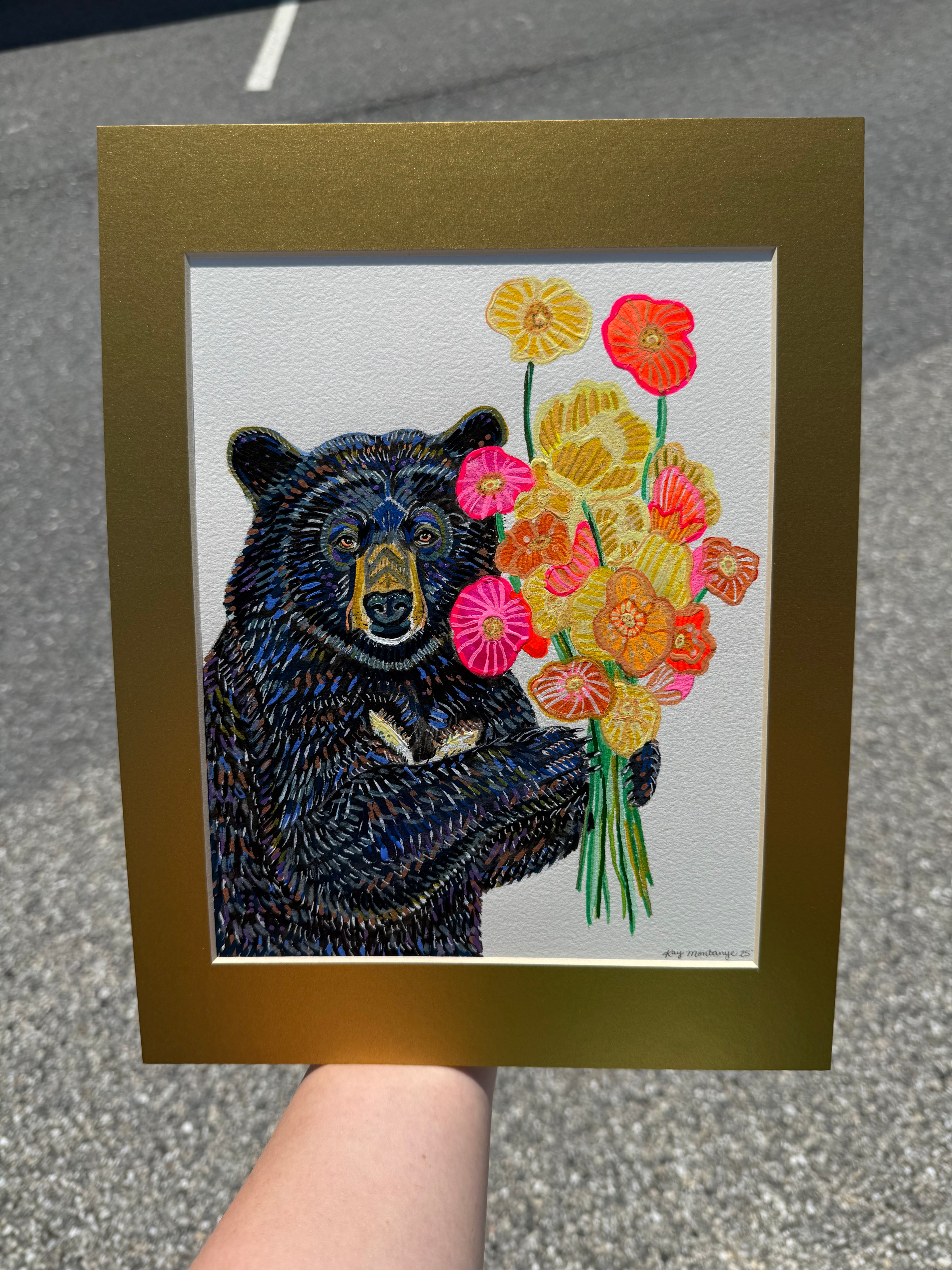 Bear myself Flowers Original