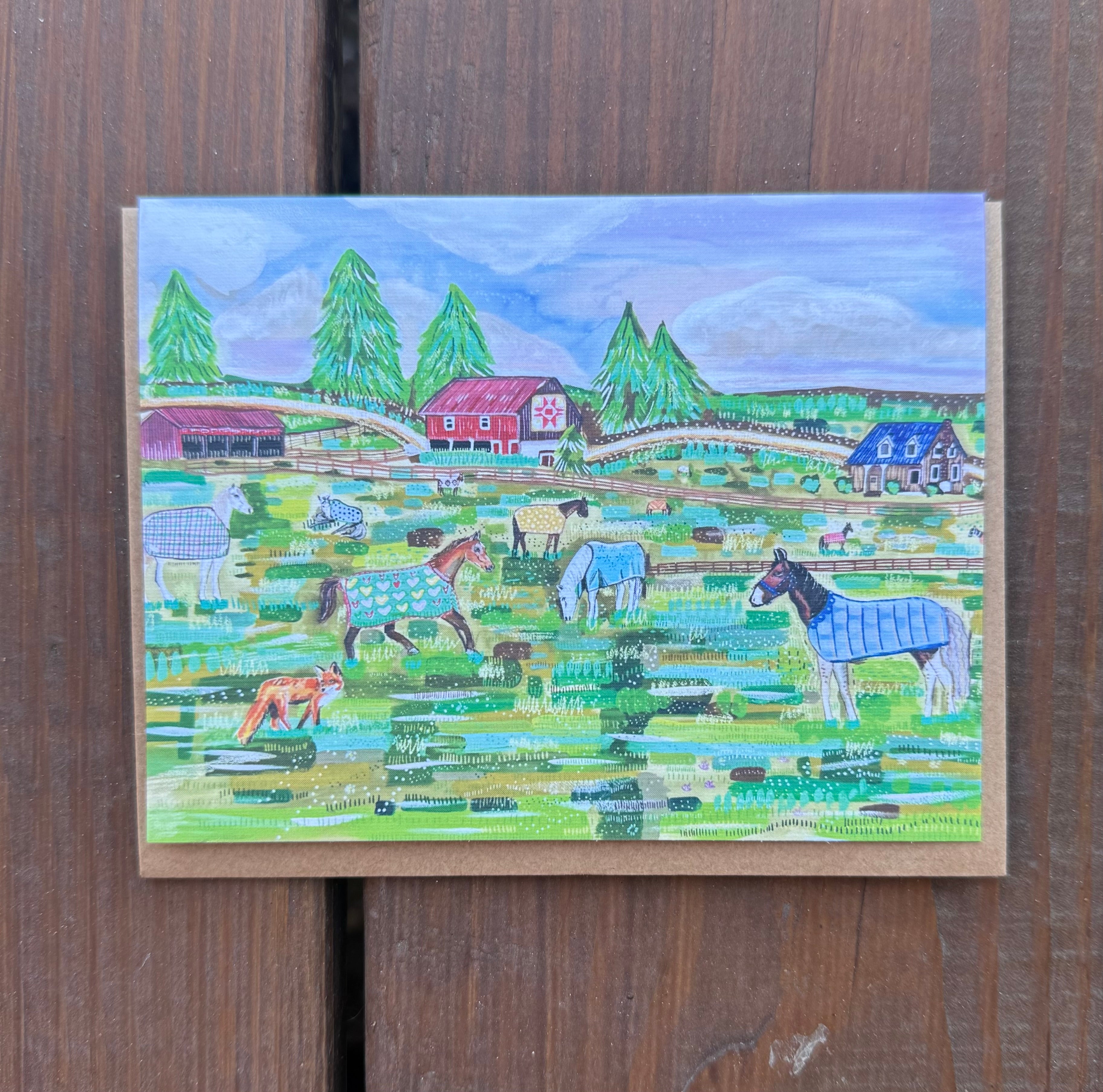 Greeting Card: Maryland Countryside